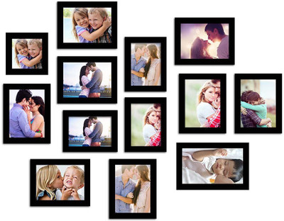 

Make Home Happy MDF Photo Frame(Black, 13 Photos)