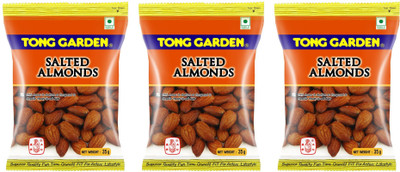 

Tong Garden Salted (Pack of 3) Almonds(35 g, Vacuum Pack)