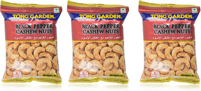 

Tong Garden Black Pepper Nuts (Pack of3) Cashews(35 g, Vacuum Pack)