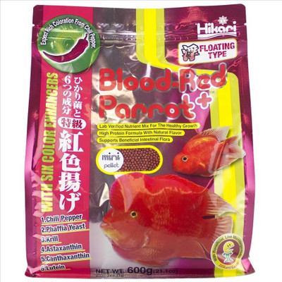 

hikari Blood-Red Parrot Shrimp 600 g Dry Fish Food