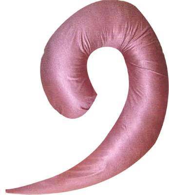

Comfort Pillow Solid Pregnancy Pillow Pack of 1(Pink)