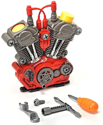 

Toys Bhoomi Build Your Own 3D Modelling Motorcycle Engine Overhaul Puzzle Playset for Junior Kid Mechanics(20 Pieces)