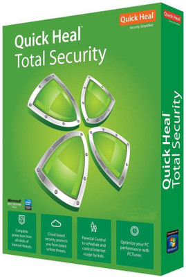 

Quick Heal Total Security 1 User 1 Year(CD/DVD)