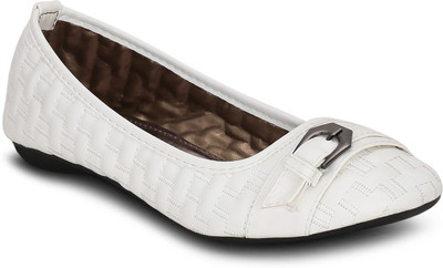 

Get Glamr Elsie Bellies For Women(White