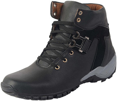 

Shockerking Boots For Men(Black