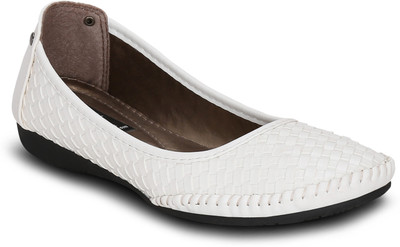 

Get Glamr Cadidia Bellies For Women(White
