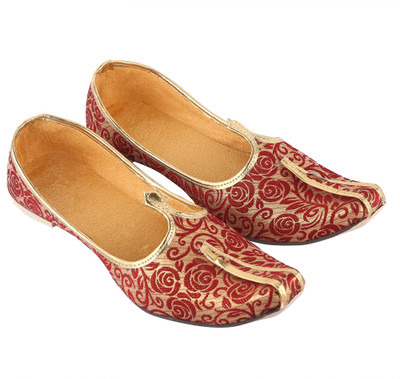 

DFR Red Designer Jutis For Men(Red, 391red