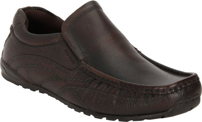 

Red Tape Men Leather Formal Slip On For Men(Brown, Cocoa