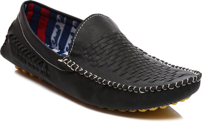 

Goalgo Goalgo Black Loafers L_26 Loafers For Men(Black