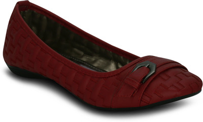 

Get Glamr Elsie Bellies For Women(Maroon, Red