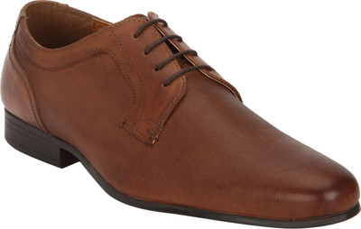 

Red Tape Men Leather Formal Derby For Men(Tan, Teak