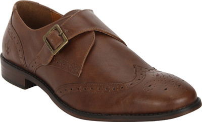 

Bond Street By Red Tape Men Formal Monk Strap For Men(Tan