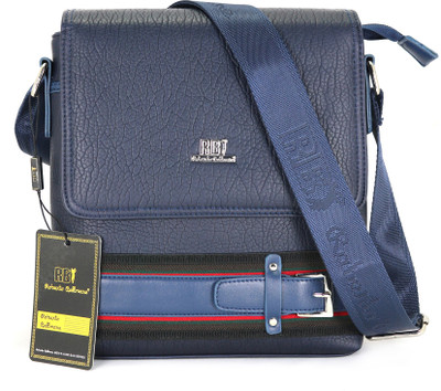 

Roberto Ballmore Boys & Girls Formal Blue Leatherette Sling Bag