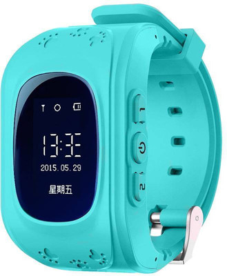 

Benison India ™Q50 GPS Phone Anti Lost SOS Call Children Finder Fitness Tracker Wrist Bracelet Parents Control for iOS Android Smartwatch(Blue Strap Free Size)