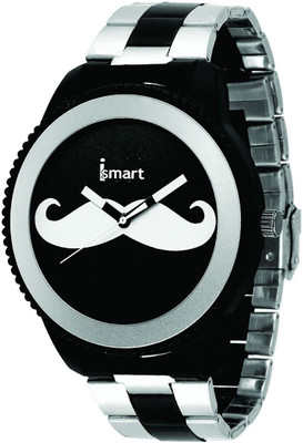 

Ismart Mens & Boys Casual Wrist Watch White Smartwatch(Silver Strap 1)