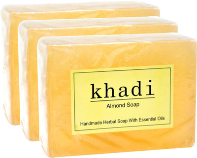 

Khadi Vagad's Khadi Almond Soap(375 g, Pack of 3)
