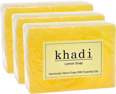 

Khadi Herbal Lemon [ PACK OF 3](375 g, Pack of 3)