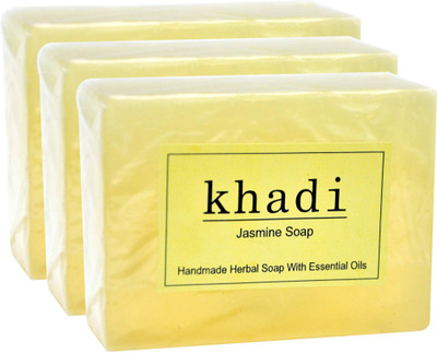 

Khadi Vagad's Khadi Jasmine Soap(375 g, Pack of 3)