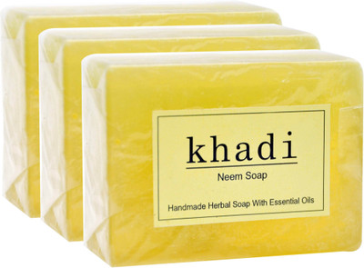 

Khadi Herbal Neem Soap(375 g, Pack of 3)