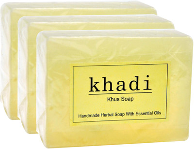 

Khadi Vagad's Khadi Khus Soap(375 g, Pack of 3)