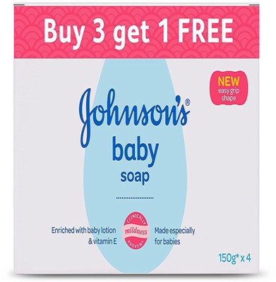 

Johnson's baby soap(1 g, Pack of 3)