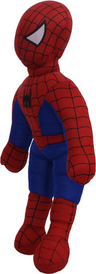 

Aarushi Stuffed Spiderman Character Toy - 40 cm(Multicolor)