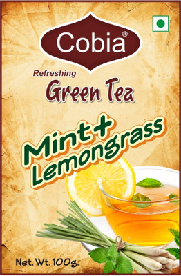 Cobia Green Tea(MInt + Lemongrass) 100 G Mint, Lemon Grass Green Tea Pouch(100 g) Cobia Green Tea(MInt + Lemongrass) 100 G Mint, Lemon Grass Green Tea Pouch(100 g)