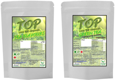 Top Organic Chamomile Tea with Organic Jasmine Green Tea (150 gms) Herbal Tea Vacuum Pack(150 g)