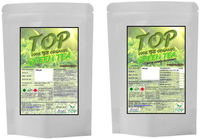 

Top Organic Green Tea with Organic Jasmine Green Tea (200 gms) Herbal Tea Vacuum Pack(200 g)