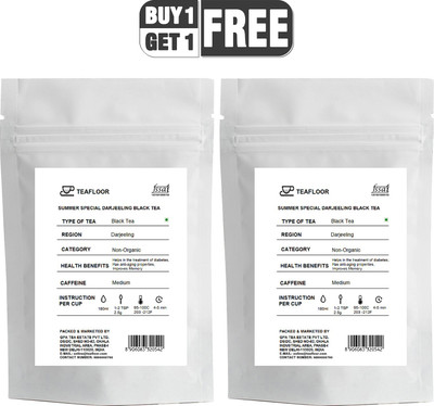

Tea Floor Buy 1 Get 1 Free Summer Special Darjeeling Unflavoured Black Tea Vacuum Pack(200 g)