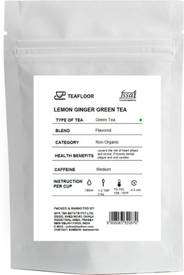 

Tea Floor Lemon Ginger Green Tea Vacuum Pack(100 g)