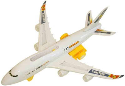 

Delia Plane With Flash Toy Accessory(Baby White)