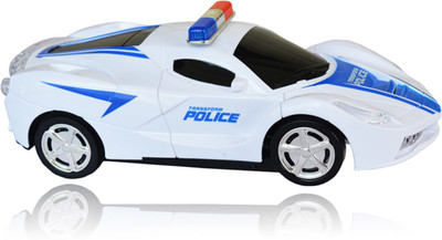 

Toys Factory ROBOT POLICE CAR(White)