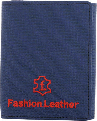 

Fashion Leather Men Blue Denim Wallet(6 Card Slots)