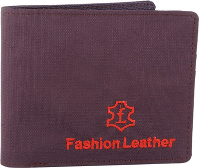 

Fashion Leather Men Maroon Denim Wallet(5 Card Slots)