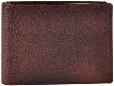

22K Men Brown Artificial Leather Wallet(5 Card Slots)