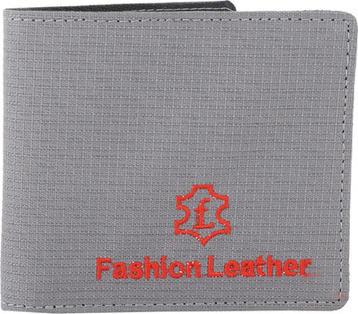

Fashion Leather Men Grey Denim Wallet(6 Card Slots)
