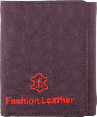 

Fashion Leather Men Maroon Denim Wallet(6 Card Slots)