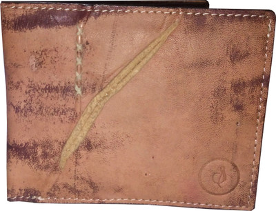 

sperku Boys Tan Genuine Leather Wallet(2 Card Slots)