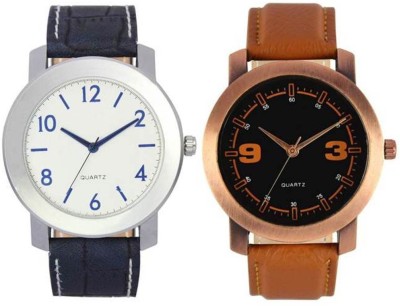 FASHION POOL VOLGA MEN'S COPPER & SILVER GREAT COMBO WATCH WITH ELEGANT LOOK & STYLE SPECIAL WATERPROOF WATCHES WITH A GREAT COLOR COMBINATION & MOST UNIQUE WATCH Watch  - For Boys   Watches  (FASHION POOL)