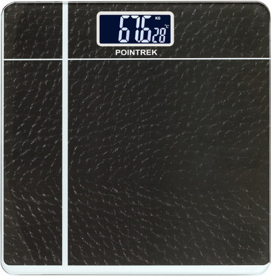

POINTREK DIGITAL ELECTRONIC LCD PERSONAL HEALTH BODY CHECKUP FITNESS Weighing Scale(Grey)