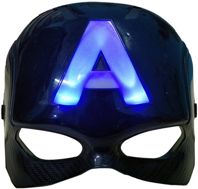 

GRAPPLE DEALS Captain America Mask With LED Lights For Kids(Multicolor)