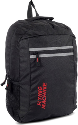

Flying Machine LAPTOP BAGS 15 L Backpack(Black)