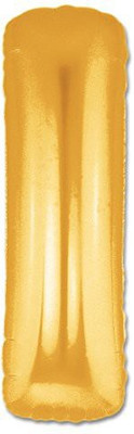 

PARTY PROPZ Solid GOLDEN FOIL BALLOON PACK OF 1/BIRTHDAY PARTY DECORATION/GOLDEN PARTY SUPPLIES Balloon(Gold, Pack of 1)