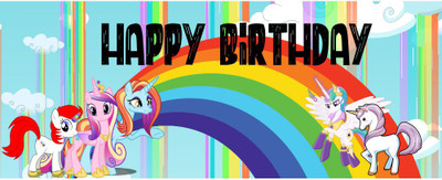

PARTY PROPZ 5FT-2FT Banner(5 ft, Pack of 1)