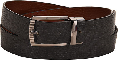

Ukart Men Casual, Formal, Party Black Artificial Leather Belt