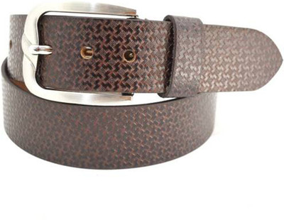 

styledose Men Casual, Party, Evening, Formal Brown Genuine Leather Belt