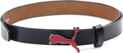 

Puma Women Casual Blue Genuine Leather Belt, Navy