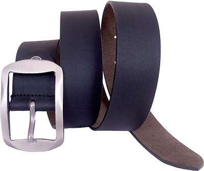 

Dreamship Men Formal Black Genuine Leather Belt, Multi