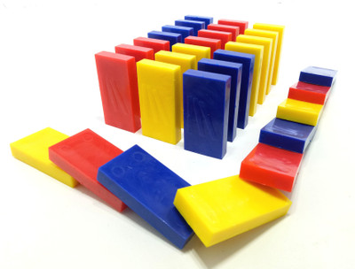 

Domino Rush Primary Trio(Red, Yellow, Blue)